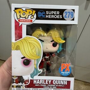 Funko Harley Quinn Pop! Figure - Blonde, Teal, Red & Black